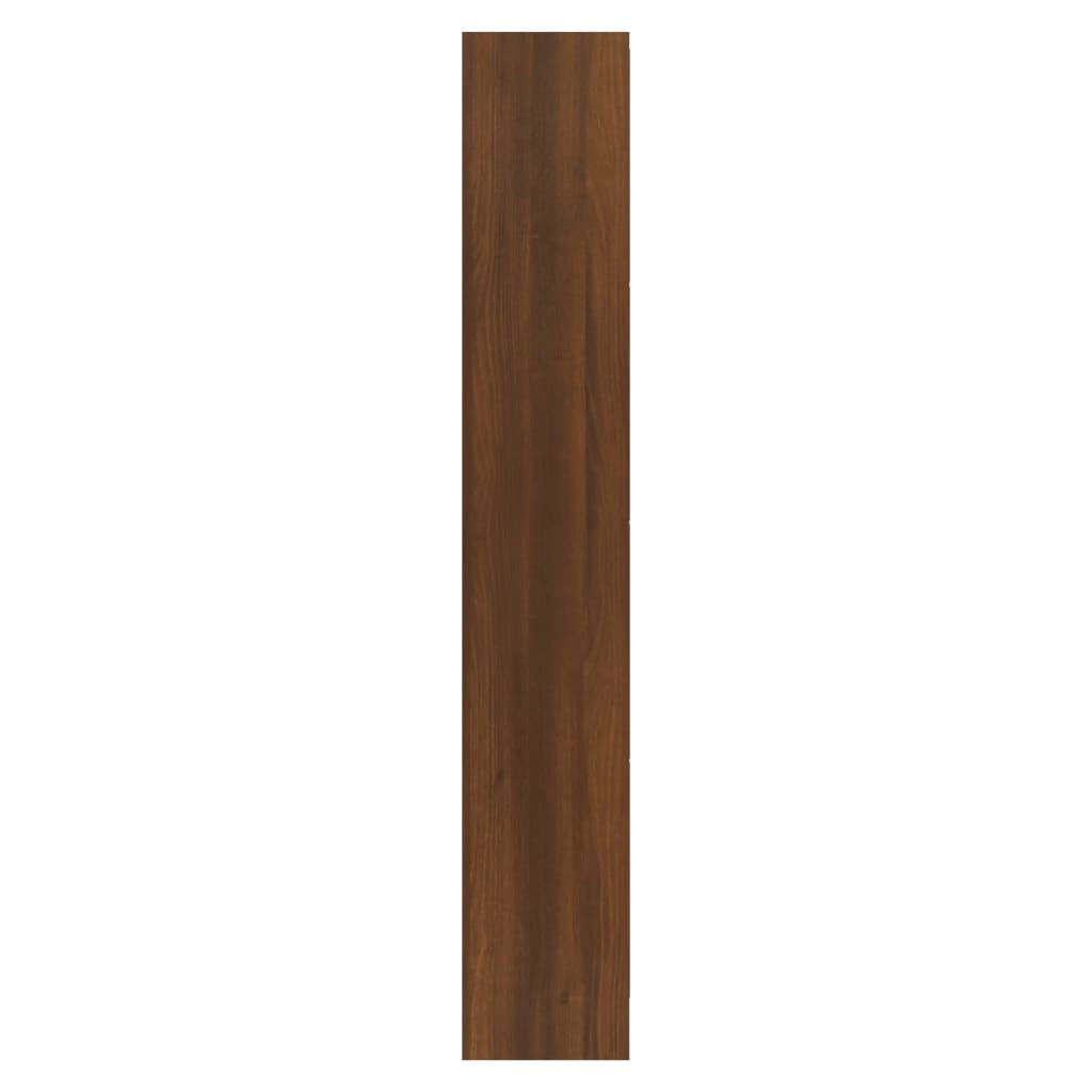 Scarpiera Rovere Marrone 63x24x147 cm in Legno Multistrato