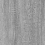 Scarpiera Grigio Sonoma 63x24x103 cm in Legno Multistrato