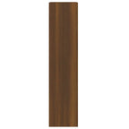 Scarpiera Rovere Marrone 63x24x103 cm in Legno Multistrato