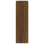 Scarpiera Rovere Marrone 63x24x81 cm in Legno Multistrato