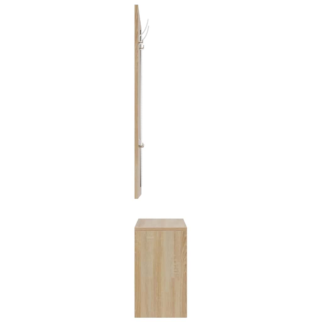 Set Scarpiera 3 in 1 Rovere Sonoma Legno Aggregato