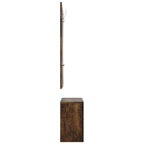 Set Scarpiere 3 in 1 rovere fumo in Legno Multistrato