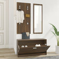 Set Scarpiere 3 in 1 rovere marrone in Legno Multistrato
