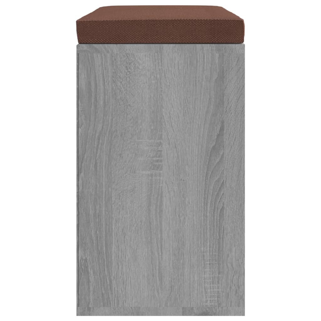 Scarpiera Grigio Sonoma 103x30x48 cm in Legno Multistrato