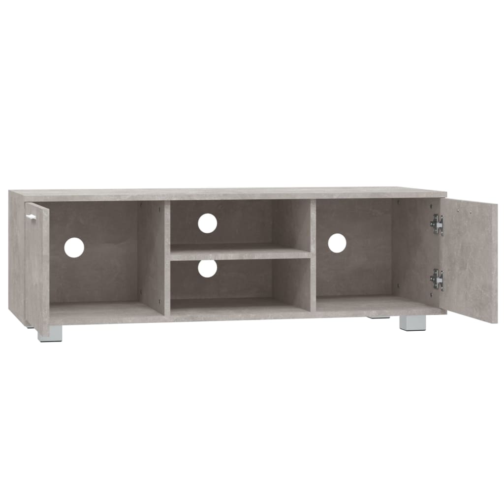 Mobile per TV Grigio Cemento 120x40,5x35 cm Legno Multistrato