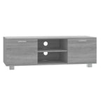 Mobile TV Grigio Sonoma 120x40,5x35 cm in Legno Multistrato