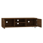 Mobile TV Rovere Marrone 140x40,5x35 cm in Legno Multistrato
