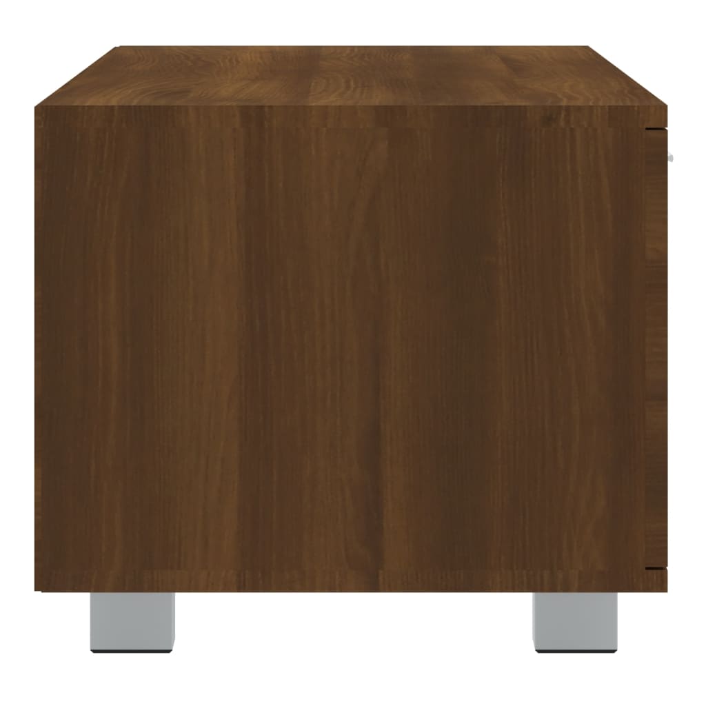 Mobile TV Rovere Marrone 140x40,5x35 cm in Legno Multistrato