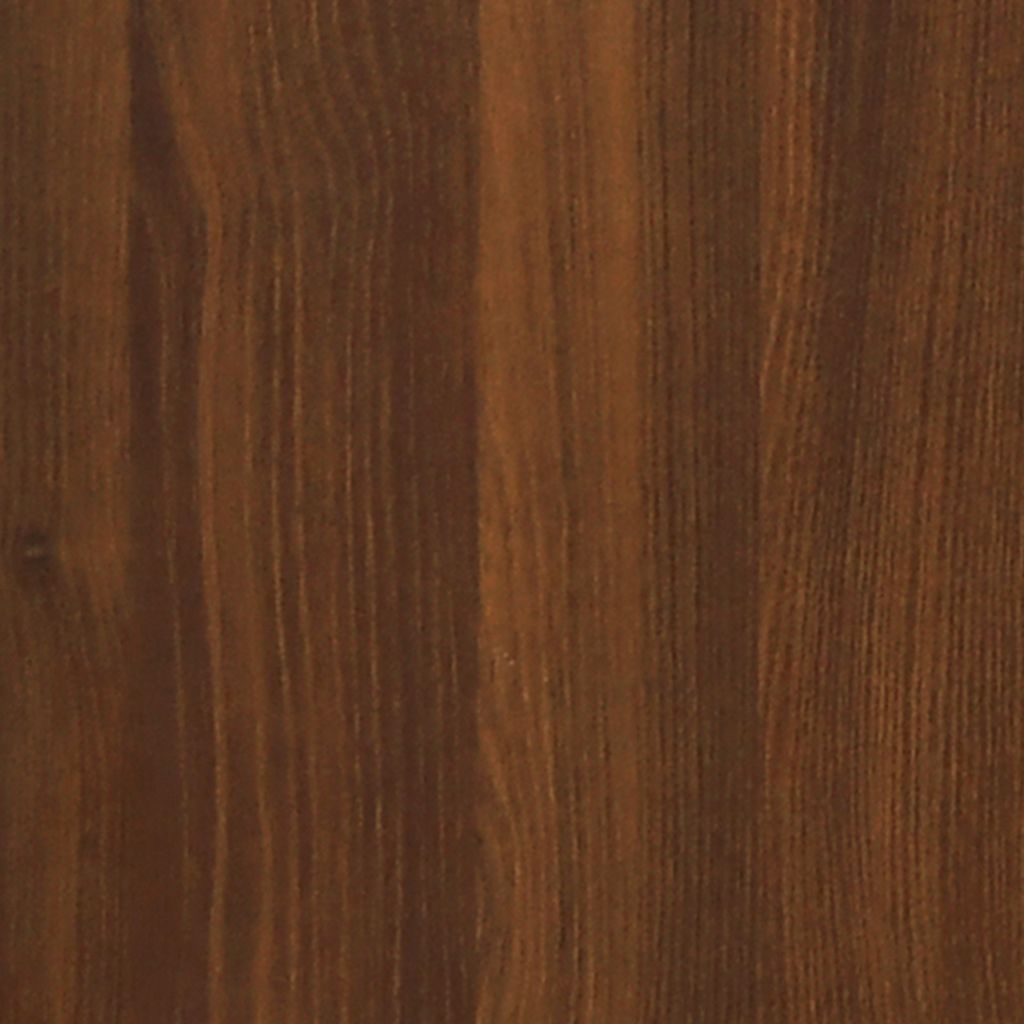 Scarpiera con Specchio a 3 Livelli Rovere marrone 63x17x102,5cm