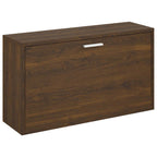 Scarpiera Rovere Marrone 80x24x45 cm in Legno Multistrato