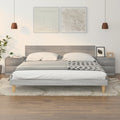 Comodini 2pz Grigio Sonoma 40x30x40 cm in Truciolato