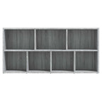 Libreria Grigio Sonoma 50x25x106 cm
