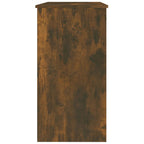 Scrivania Rovere Fumo 80x40x75 cm in Legno Multistrato
