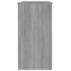 Scrivania Grigio Sonoma 80x40x75 cm in Legno Multistrato