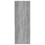 Libreria Grigio Sonoma 67x24x161 cm in Legno Ingegnerizzato