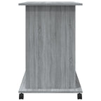 Scrivania Computer Grigio Sonoma 80x50x75 cm Legno Multistrato