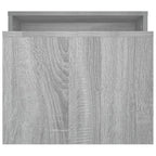 Set di Tavolini Grigio Sonoma 100x48x40 cm Legno Multistrato