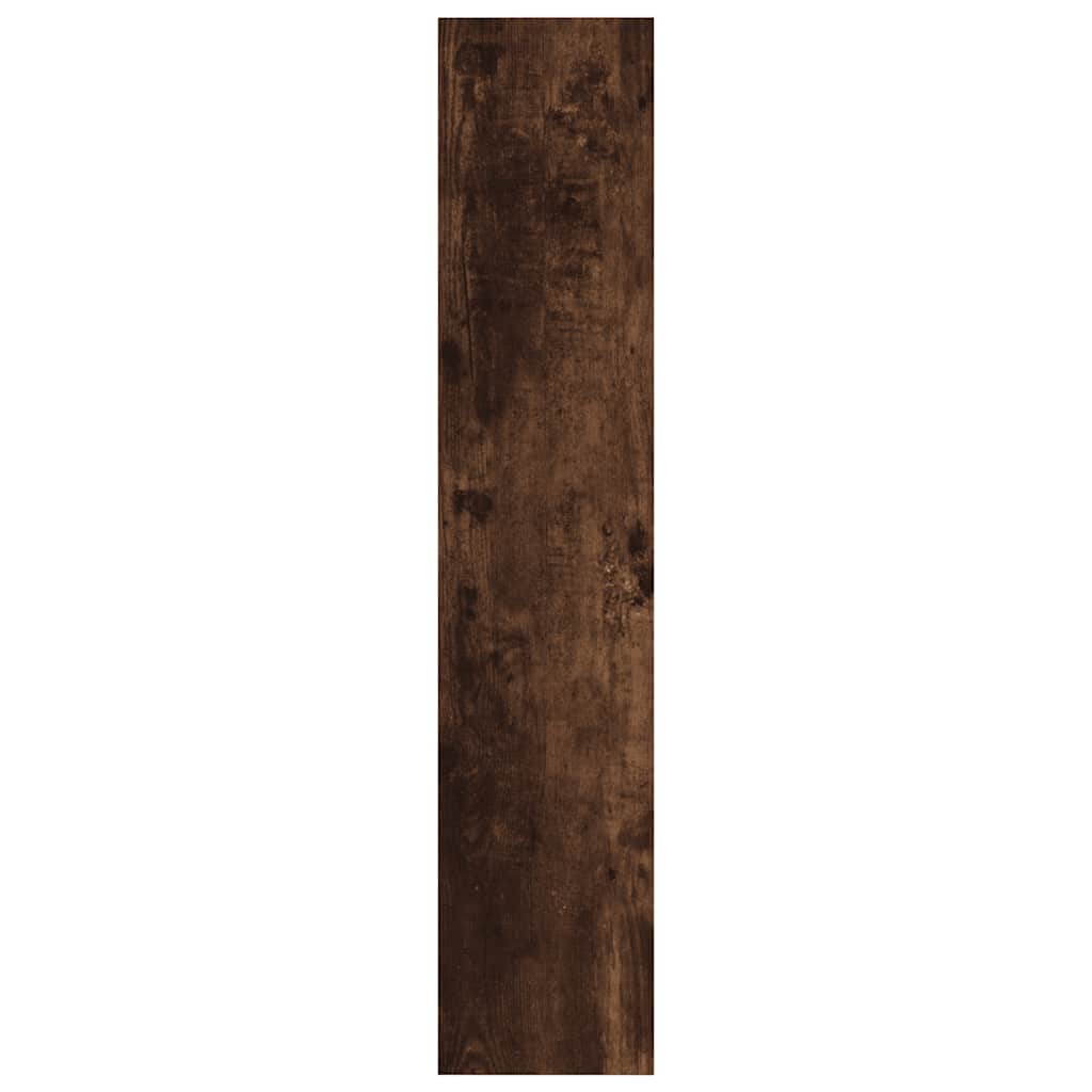 Mensola a Muro Rovere Fumo 90x16x78 cm in Legno Multistrato