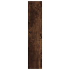 Mensola a Muro Rovere Fumo 90x16x78 cm in Legno Multistrato