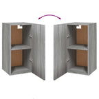 Mobile TV Grigio Sonoma 30,5x30x60 cm in Legno Multistrato