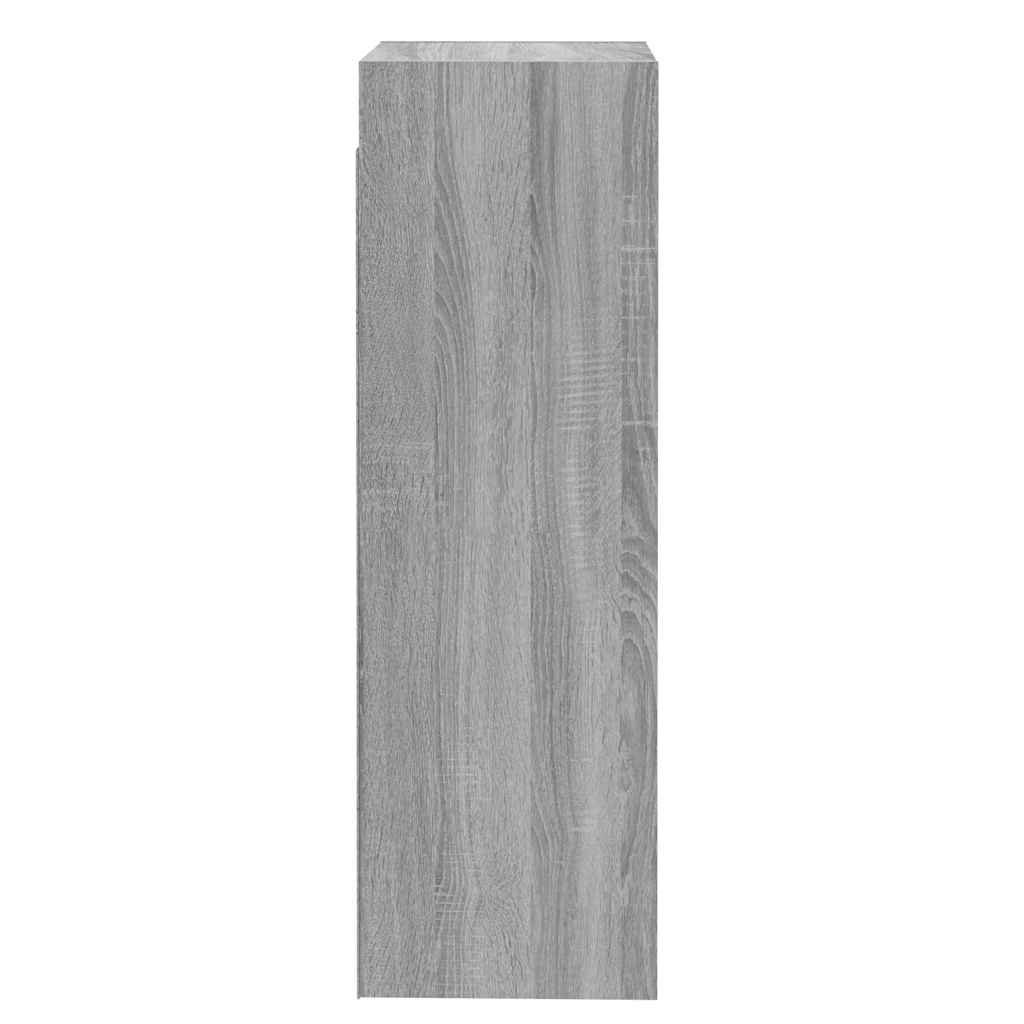 Mobili TV 2 pz Grigio Sonoma 30,5x30x90 cm in Legno Multistrato