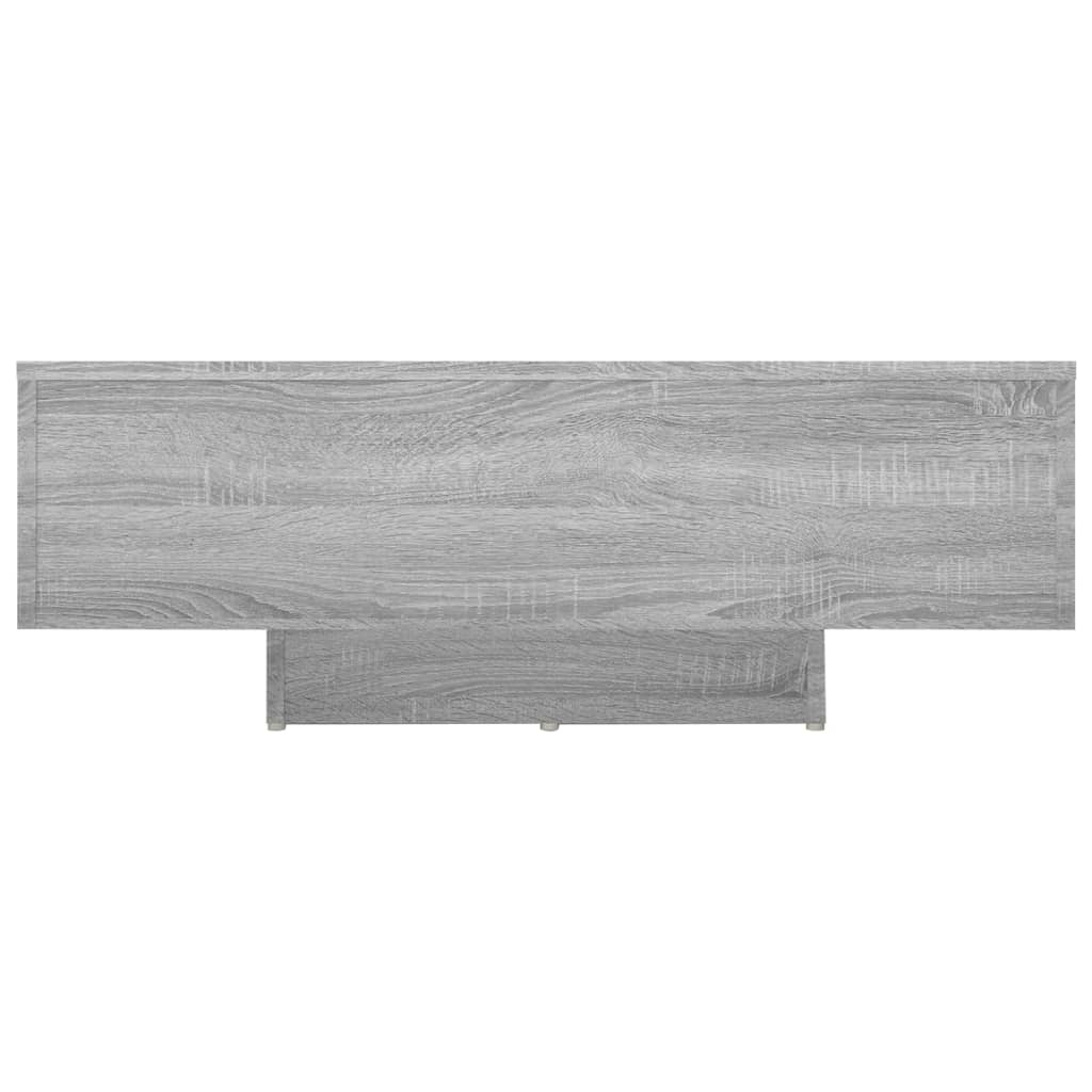 Tavolino da Salotto Grigio Sonoma 85x55x31 cm Legno Multistrato