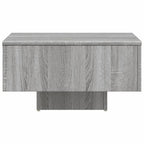 Tavolino Salotto Grigio Sonoma 60x60x31,5 cm Legno Multistrato