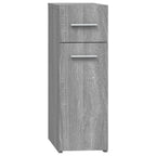 Mobile Farmacia Grigio Sonoma 20x45,5x60 cm Legno Multistrato
