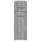 Mobile Farmacia Grigio Sonoma 20x45,5x60 cm Legno Multistrato