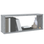 Mensole Cubo Muro 6 pz Grigio Sonoma 60x15x23 cm in Multistrato