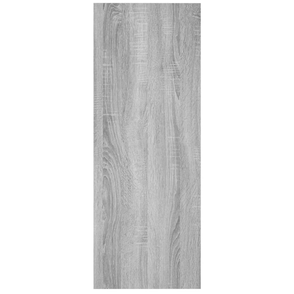 Tavolino Consolle Grigio Sonoma 105x30x80 cm Legno Multistrato