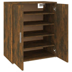 Scarpiera Rovere Fumo 60x35x70 cm in Legno Multistrato