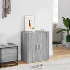 Scarpiera Grigio Sonoma 60x35x70 cm in Legno Multistrato