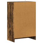 Scarpiera Rovere Fumo 60x35x92 cm in Legno Multistrato