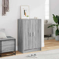Scarpiera Grigio Sonoma 60x35x92 cm in Legno Multistrato