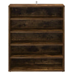 Scarpiera Rovere Fumo 60x35x70 cm in Legno Multistrato