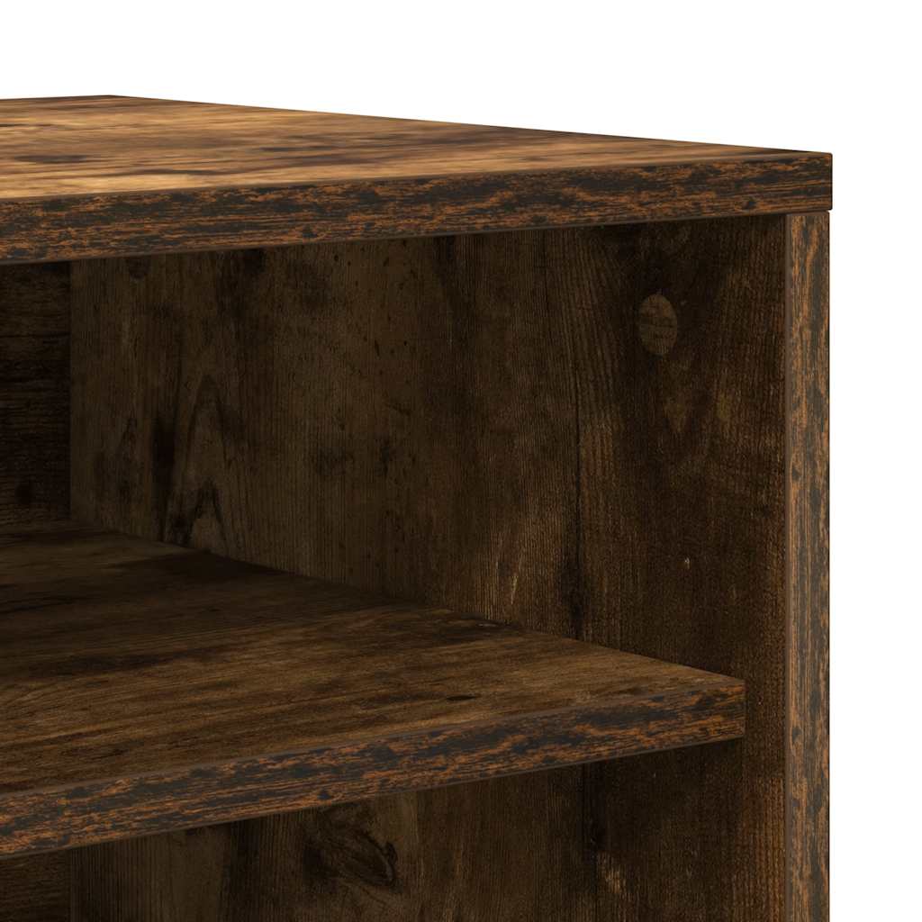 Scarpiera Rovere Fumo 60x35x70 cm in Legno Multistrato