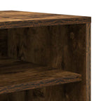 Scarpiera Rovere Fumo 60x35x70 cm in Legno Multistrato