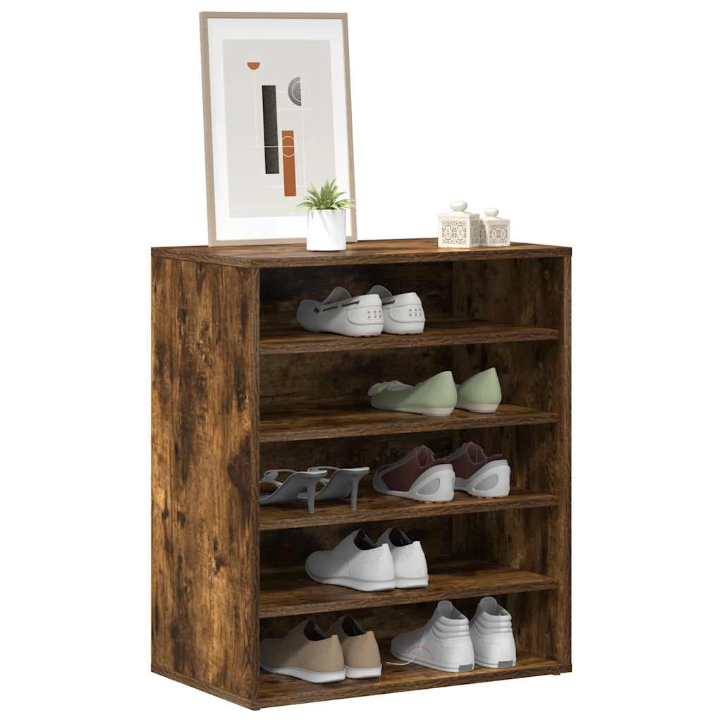 Scarpiera Grigio Sonoma 60x35x70 cm in Legno Multistrato