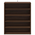 Scarpiera Rovere Marrone 60x35x70 cm in Legno Multistrato