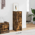 Scarpiera Rovere Fumo 32x35x92 cm in Legno Multistrato