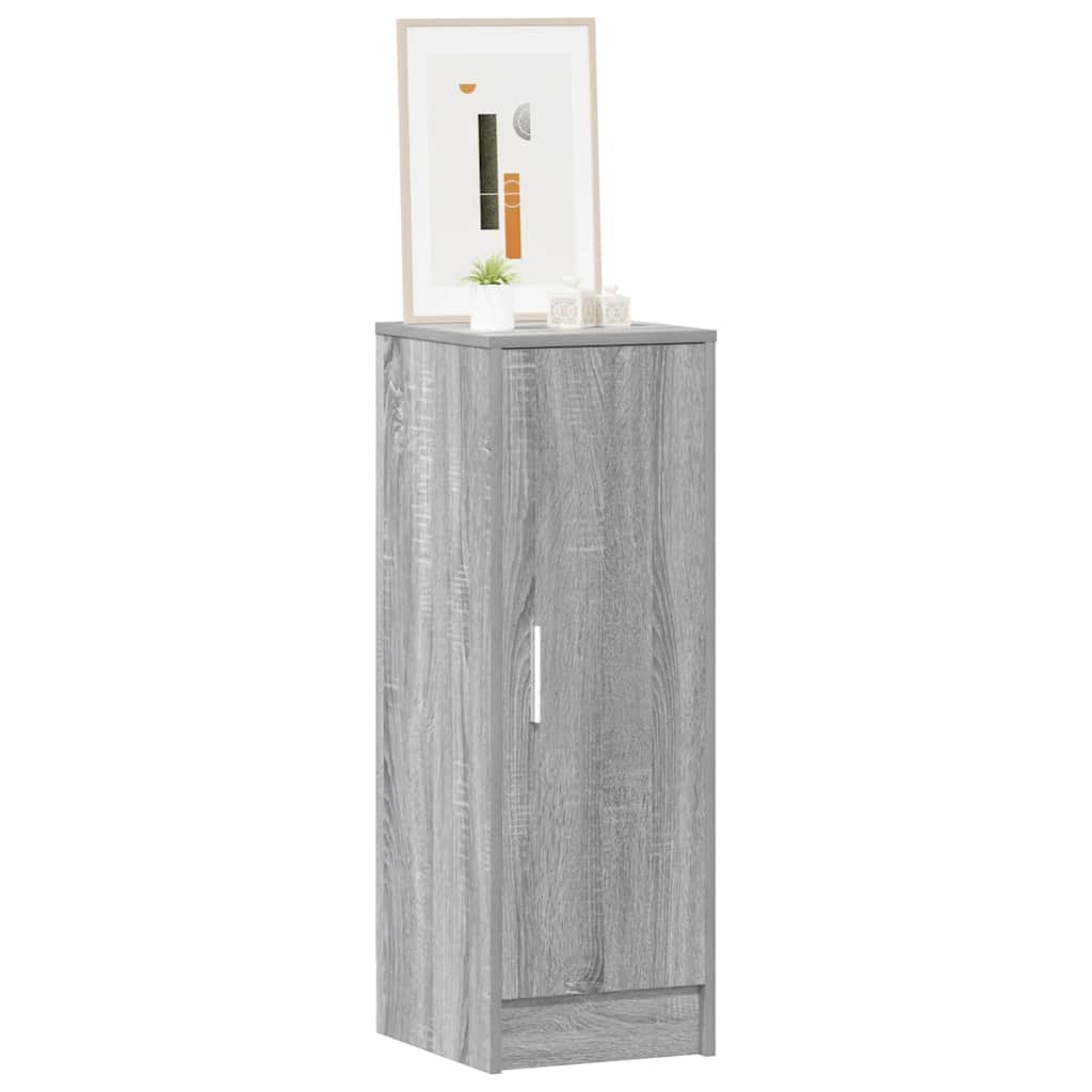 Scarpiera Grigio Sonoma 32x35x92 cm in Legno Multistrato