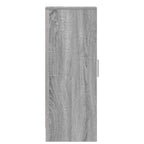 Scarpiera Grigio Sonoma 32x35x92 cm in Legno Multistrato