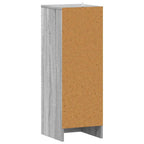 Scarpiera Grigio Sonoma 32x35x92 cm in Legno Multistrato