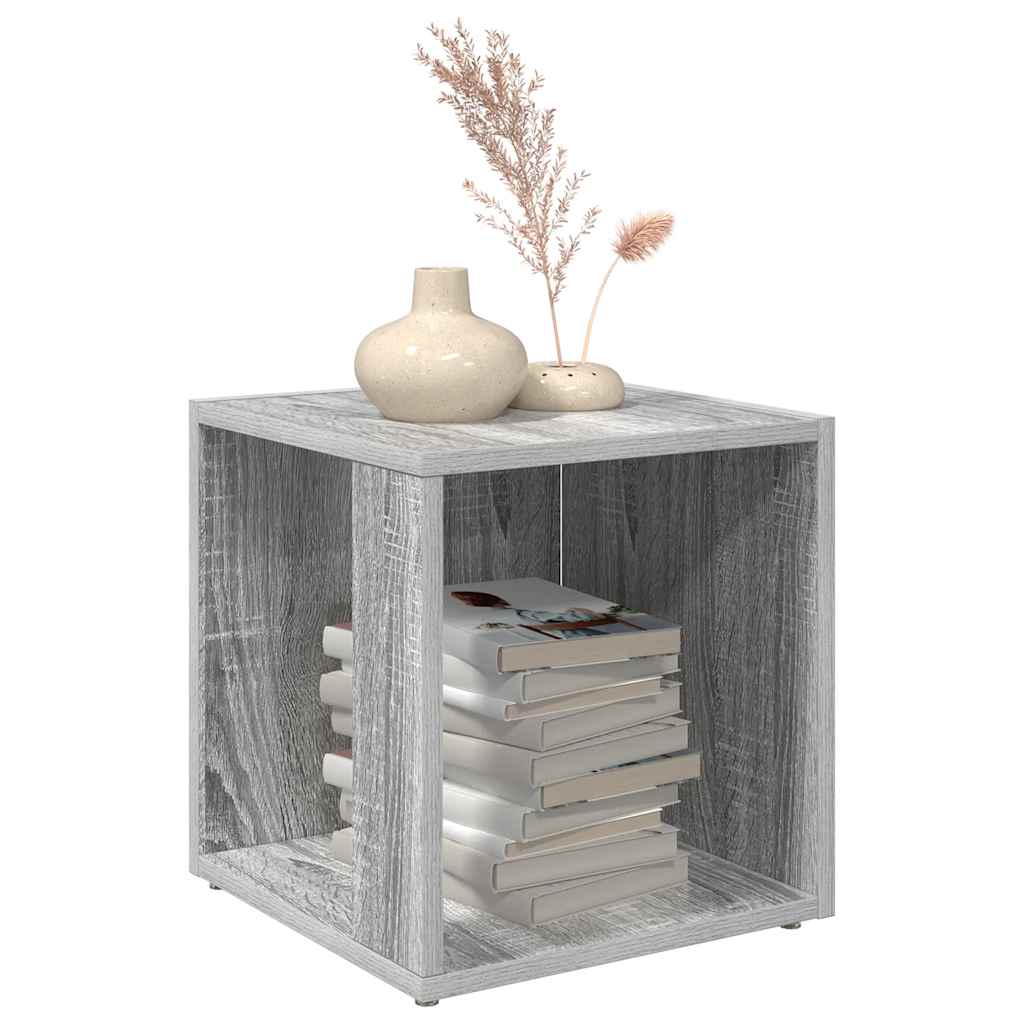Tavolino Salotto Grigio Sonoma 33x33x34,5 cm Legno Multistrato
