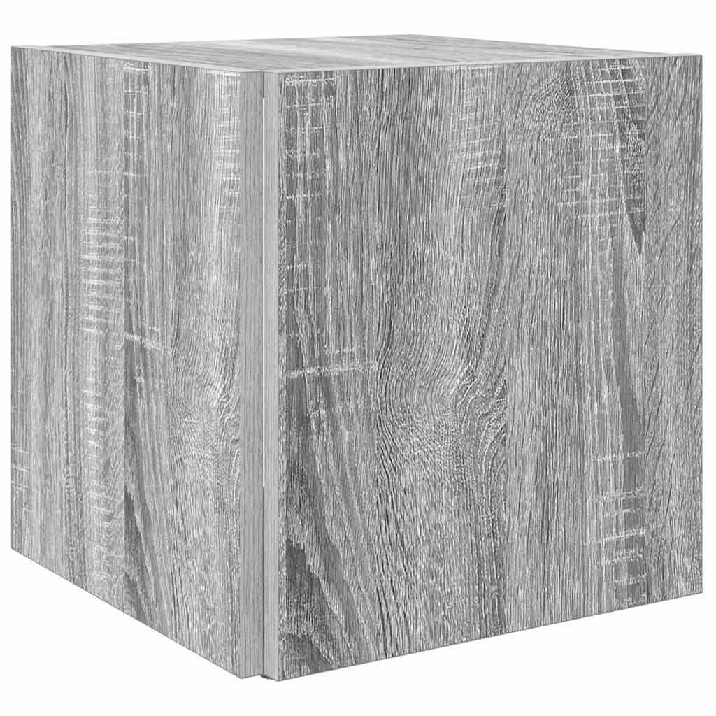 Tavolino Salotto Grigio Sonoma 33x33x34,5 cm Legno Multistrato