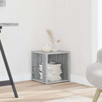 Tavolino Salotto Grigio Sonoma 33x33x34,5 cm Legno Multistrato