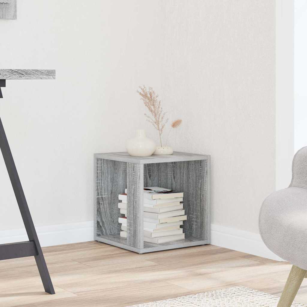 Tavolino Salotto Grigio Sonoma 33x33x34,5 cm Legno Multistrato