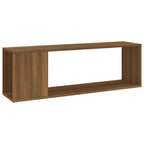 Mobile TV Rovere Marrone 100x24x32 cm in Legno Multistrato