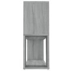 Libreria Grigio Sonoma 100x24x63 cm in Legno Multistrato